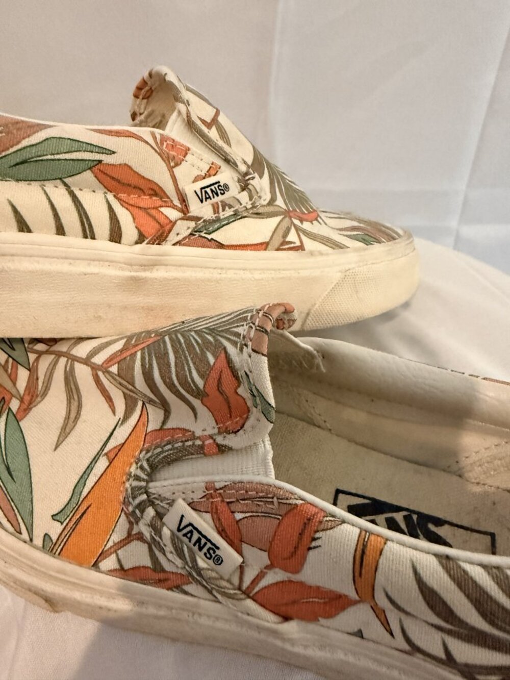 Women's Vans Canvas Slip On - Preowned 5.5 - Picture 4 of 7